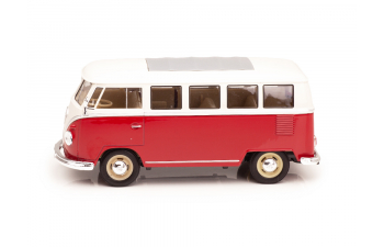 VOLKSWAGEN T1 Bus (1962), красный с белым