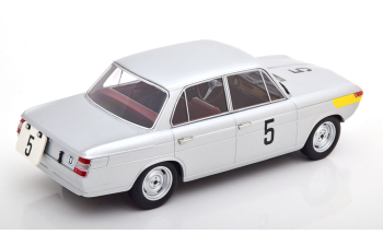 BMW 1800 Tisa N 5 24h Spa 1965 H.mairesse - H.hahne, Silver Yellow