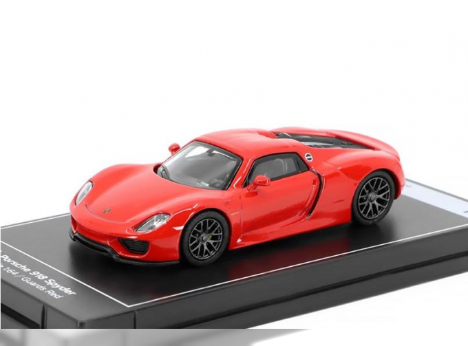PORSCHE 918 Spyder Hypercar League Collection, red