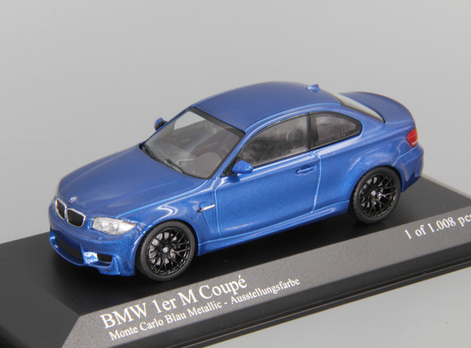 BMW 1 Series M Coupe (2011), blue metallic