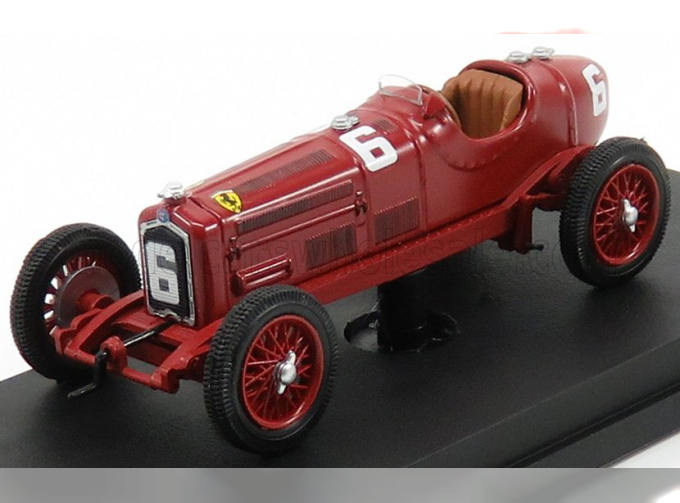 ALFA ROMEO F1 P3 Tipo B N 6 Winner Montreux Gp (1934) C.f.trossi, Red