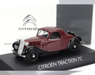 CITROEN Traction 7c Coupe (1937), Red Black