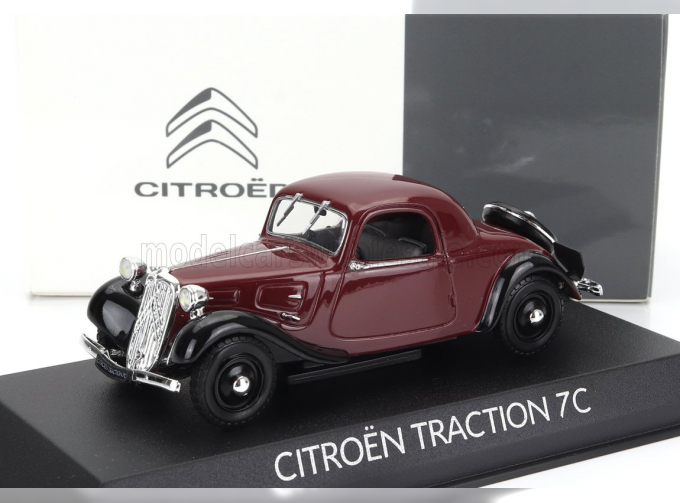 CITROEN Traction 7c Coupe (1937), Red Black