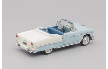 CHEVROLET Bel Air (1955), nassau blue / ivory