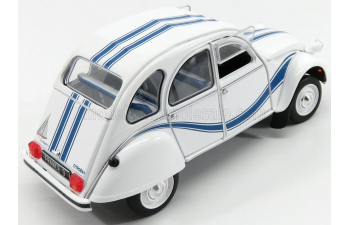 CITROEN 2cv France 3 (1983), White Blue