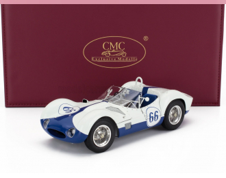 MASERATI Tipo 61 2.9l S4 Spider Birdcage №66 Winner Castle Rock Colorado Scca (1960) Jim Hall, White Blue