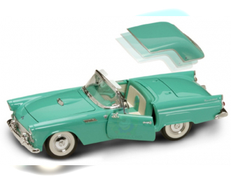 FORD Thunderbird 1955 г., Road Signature 1:18, бирюзовый