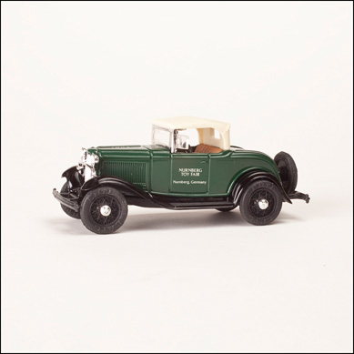 Ford Roadster De Luxe, Nurnberg Toy Fair (1993), green