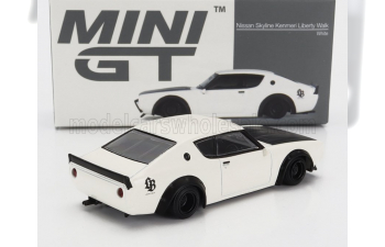 NISSAN Skyline Kenmery Liberty Walk Rhd (1973), White Black