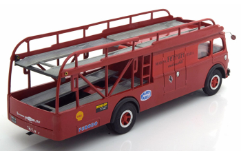 FIAT 642 RN2 Ferrari race transporter (1959), red