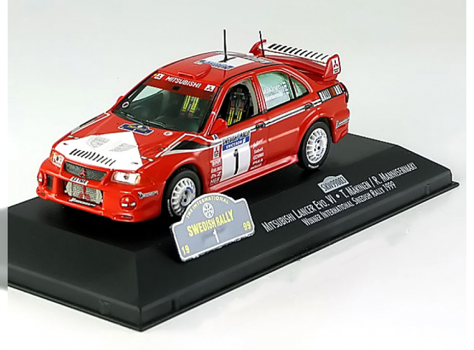 MITSUBISHI Lancer Evo VI Winner Rally Sweden World Champion, Mäkinen/Mannisenmäki (1999)