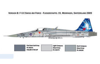 Сборная модель Американский многоцелевой истребитель Northrop F-5E Tiger II (Swiss Air Force)