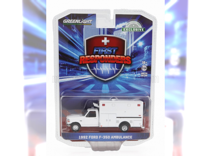 FORD F-350 Van Ambulance 1992 White