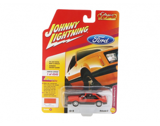 FORD Mustang GT (1982), red