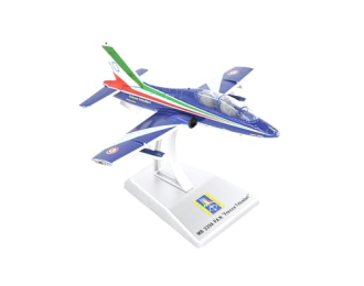 AERMACCHI Mb339a Airplane Livrea (2019) №10 Frecce Tricolori - Addestramento Acrobatico Italy, Blue White