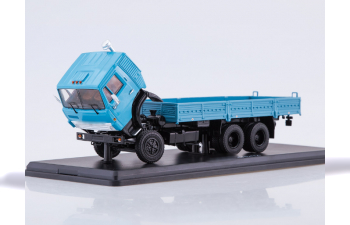 Камский грузовик 53212 бортовой, голубой