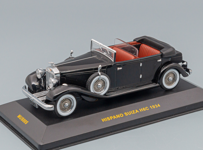 HISPANO SUIZA H6C (1934), black