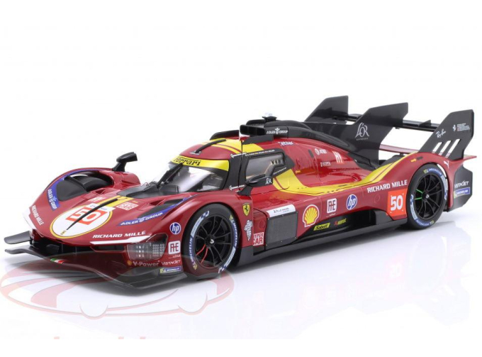 FERRARI 499P №50 24h LeMans Antonio Fuoco, Nicklas Nielsen, Miguel Molina (2025)