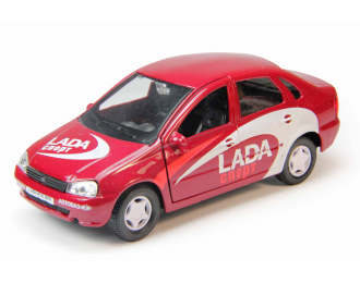 LADA Kalina Спортверсия, red