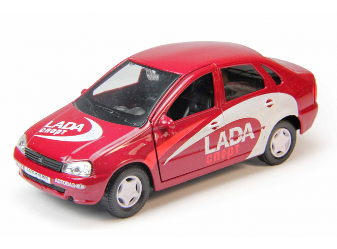 LADA Kalina Спортверсия, red