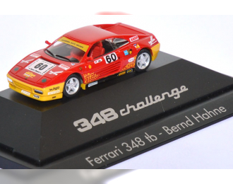 FERRARI 348 tb - Bernd Hahne #60 - 348 Challenge (1989 - 1994), red / yellow