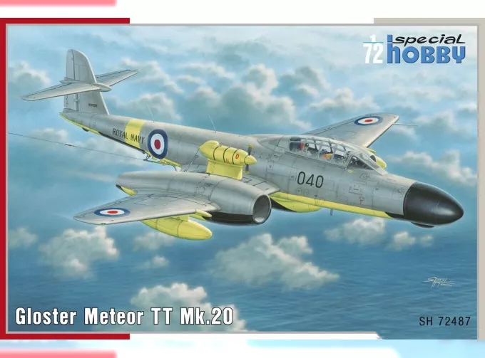 Сборная модель Gloster Meteor TT Mk.20