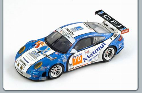 PORSCHE 997 GT3 RSR №70 Larbre Competition 21st LM 2011 2nd LM GTE AM class, blue