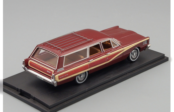 MERCURY Colony Park Station Wagon (1965), Burgundy Poly Red