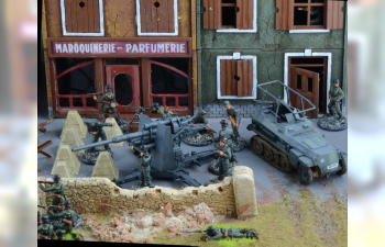 Сборная миниатюра WWII: 1940 BATTLE OF ARRAS - ROMMEL'S OFFENSIVE - BATTLE SET