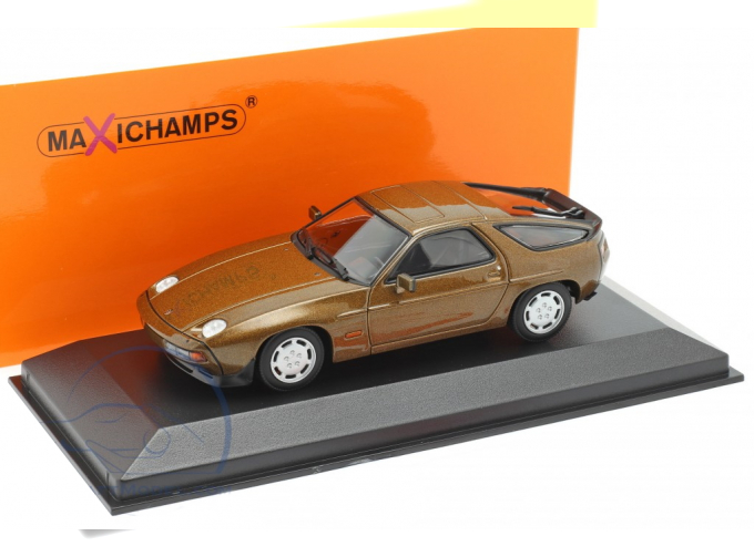 PORSCHE 928 S - 1979 - BROWN METALLIC