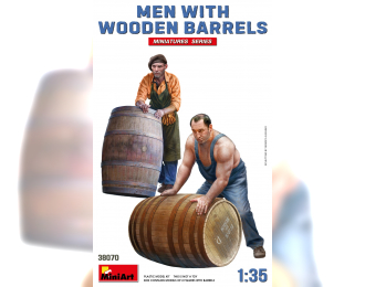 Сборная модель FIGURES Men With Wooden Barrels