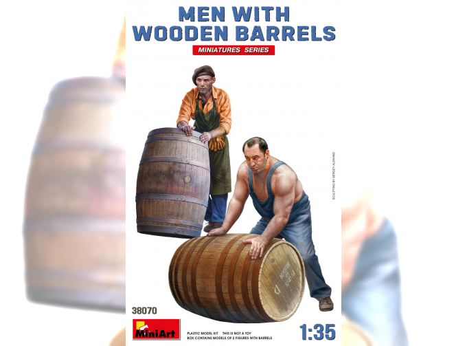 Сборная модель FIGURES Men With Wooden Barrels