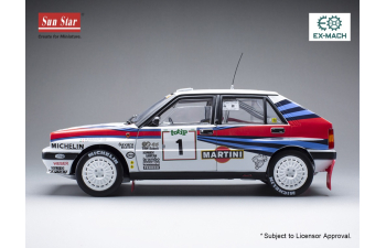LANCIA Delta HF Integrale 16V #1 Winner Rallye Sanremo M.Biasion/T.Siviero (1988)