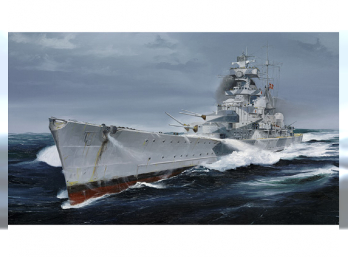 Сборная модель Крейсер "Адмирал Хиппер" 1940 г.