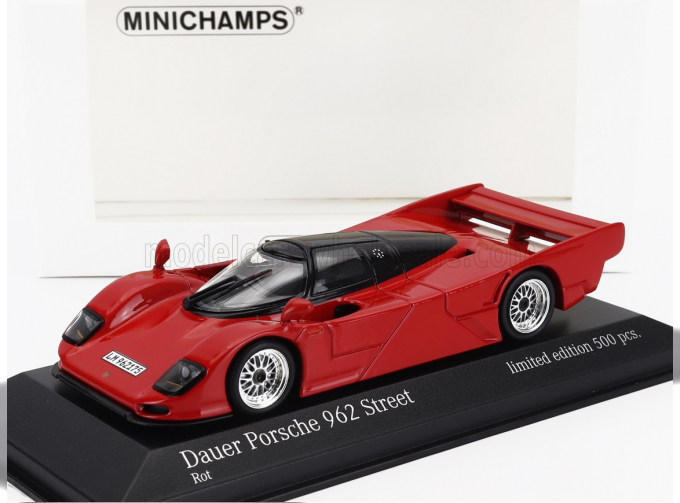 PORSCHE Dauer 962 Gt Street Version (1994), Red