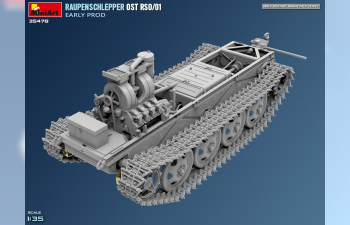 Сборная модель STEYR Rso/01 Tank Truck Military Cingolato