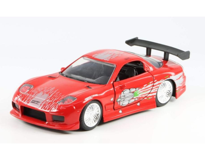 MAZDA Dom's RX-7 красный из фильма "Форсаж" (1993)
