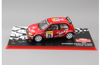 CITROEN Saxo Kit Car J.Puras - M.Marti #25 (1999), red