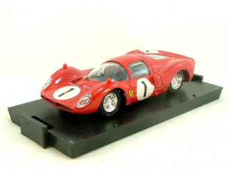 FERRARI 330-P3 1˚ 1000 km SPA 1966, Serie Oro, red