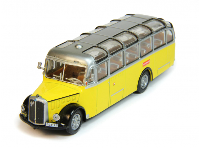 SAURER L4C (1959), Автомобиль на службе Спецвыпуск, желтый с серебристым