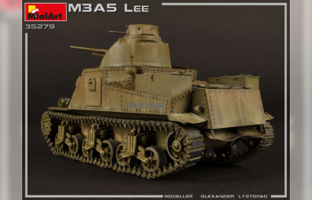 Сборная модель Танк M3A5 LEE