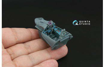 3D Декаль интерьера кабины для Суххой-30СМ (Звезда) (с 3D-печатными смоляными деталями)