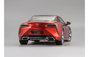 LEXUS LC500, red