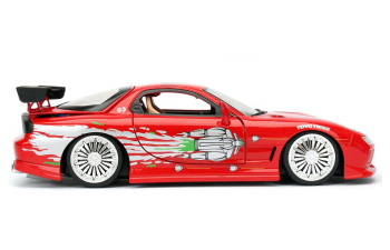 MAZDA Dom's Rx-7 2001 - Toretto - Fast & Furious 8 (2017), Red Silver