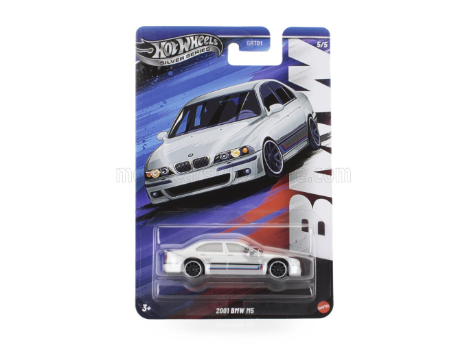 BMW 5-series M5 (e39) (2001), silver
