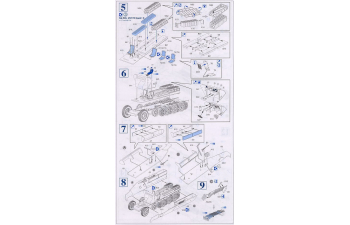 Сборная модель германская тяжелая самоходная реактивная система залпового огня Wurfrahmen 40 на базе Sd Kfz 251/2 Ausf.C