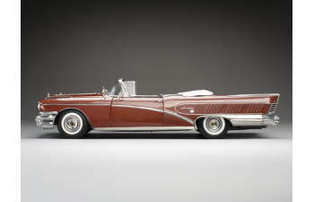 BUICK Limited Riviera Open Convertible (1958), garnet red