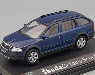 SKODA Octavia Combi Scout (2008), storm blue metallic