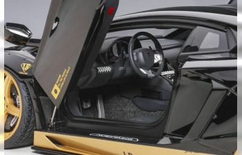 Lamborghini Aventador LB Performance (gloss black / gold accents)