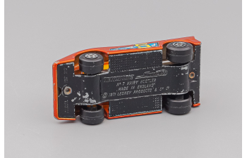 Hairy Hustler, metallic red-orange